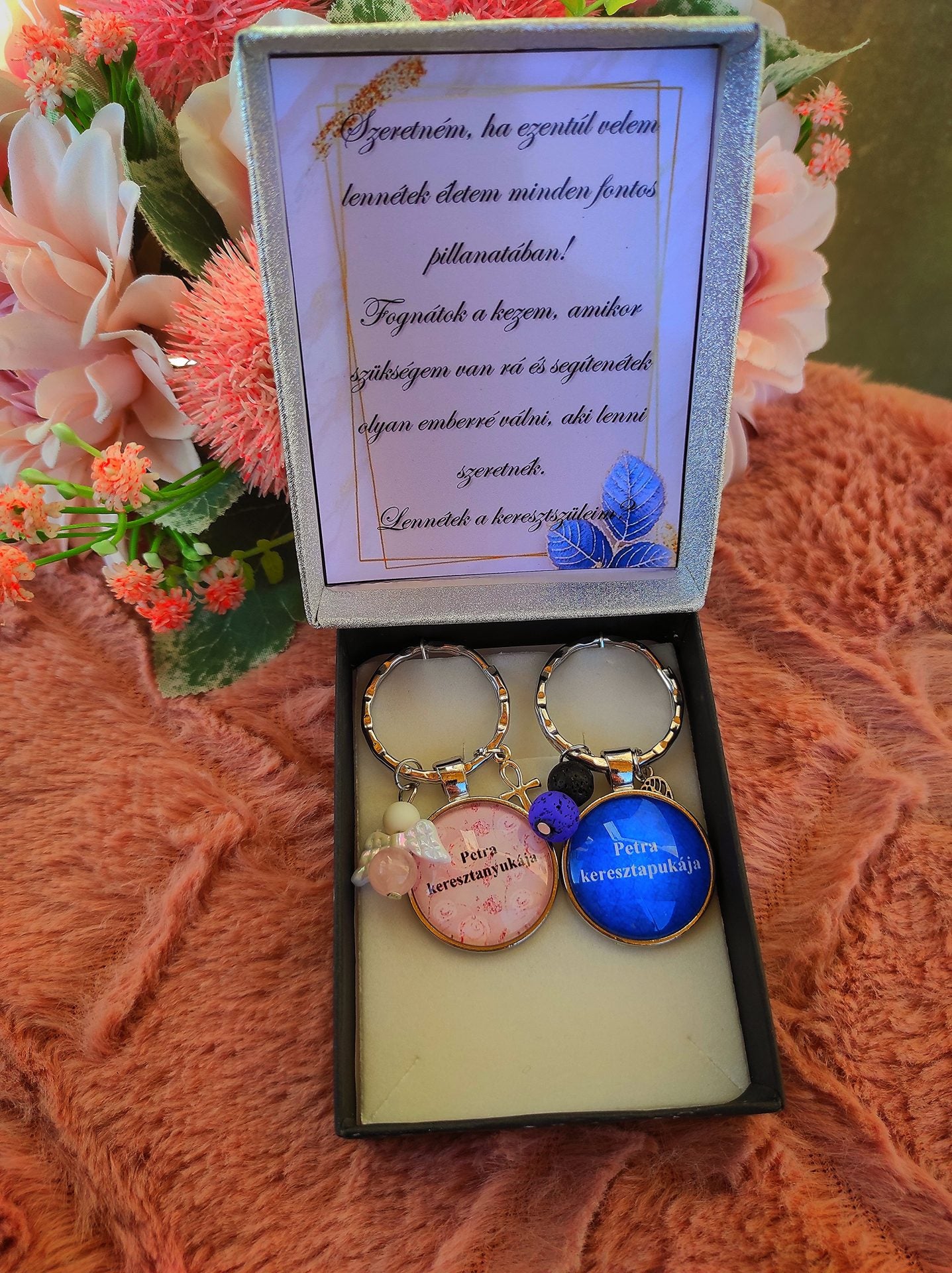 Egyedi neves keresztszülő felkérő